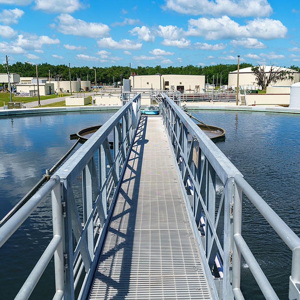 Image of wastewater treatment facility. 